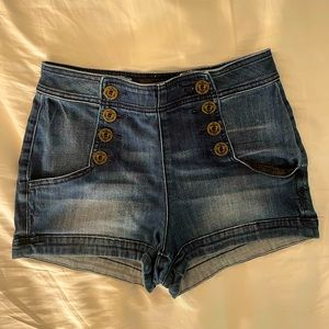 Express Sailor Jean Shorts⚓️